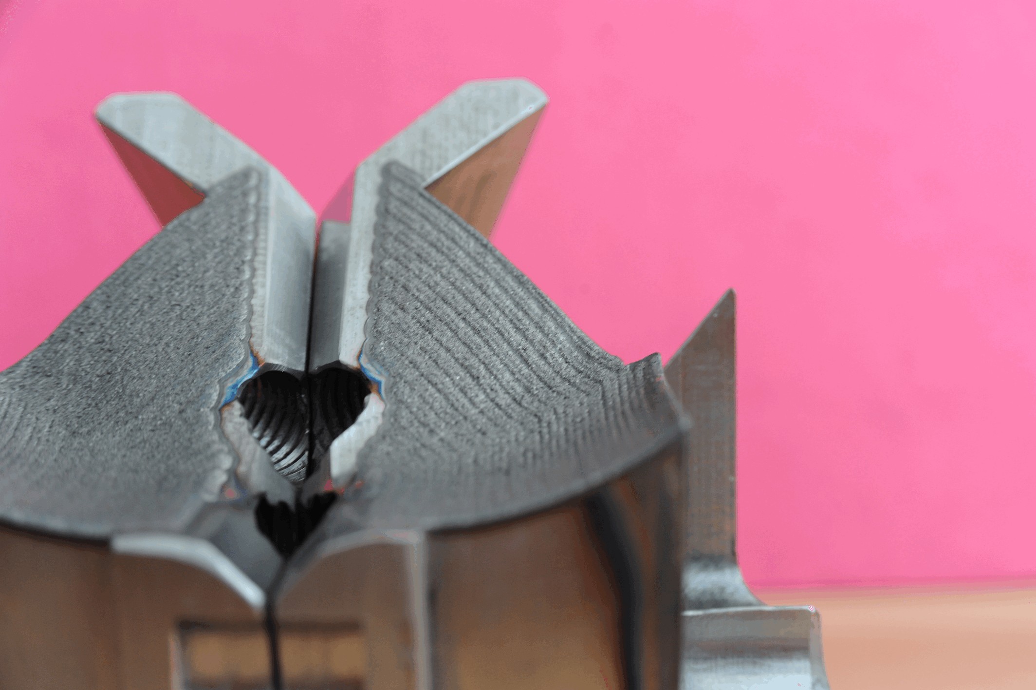 Laserauftraggeschweißte Bauteile